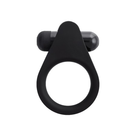 Vibrooko on the penis A-Toys byfa Brid, silicone, black color, 6.3 cm, D 3.1 cm-1