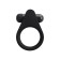 Vibrooko on the penis A-Toys byfa Brid, silicone, black color, 6.3 cm, D 3.1 cm