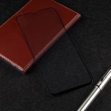 Защитное стекло mObility, для Infinix Note 12 VIP, полный клей, черное