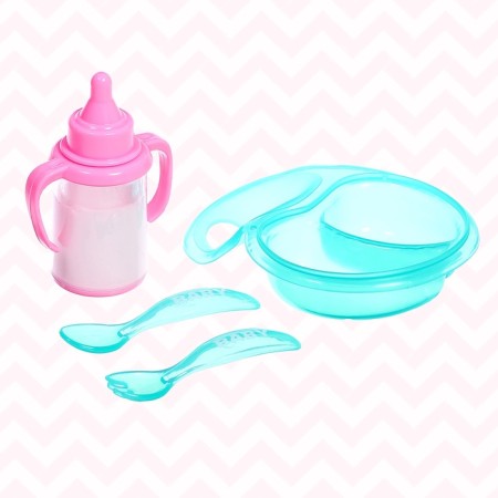 A set of accessories for a navel with a bottle, mix-7