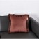 Pillowcase "Faina", size 45x45 cm, color ash rose
