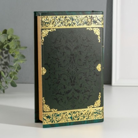 Safe Brush tree to the leatherette "Philosophy of money" 3d embossing 21x13x5 cm-4