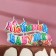 A candle for a cake on skewers "beloved grandmother", 3 cm,