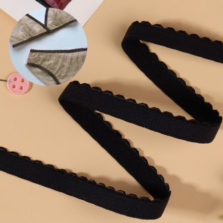 Gum is openwork, 10 mm, 10 ± 0.5 m, black color-1