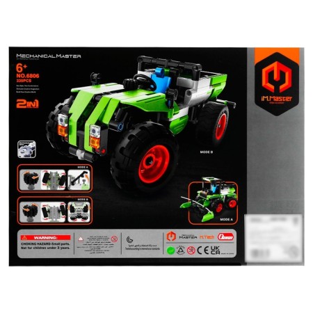 Designer Techno "Combine", 2 assembly options, 335 parts-5