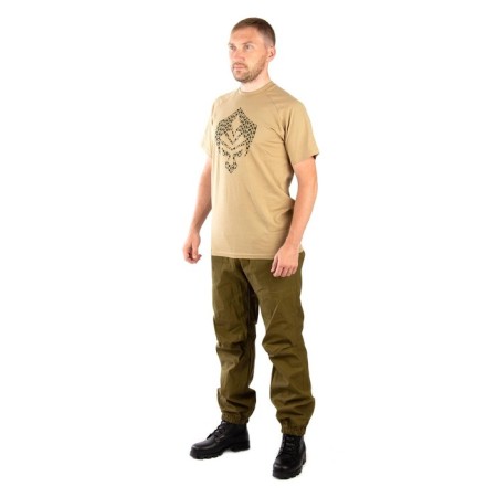 T-shirt Orion Shield, cotton, beige, rr XL-3