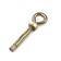 Anchor Bolt Stroybat, with a ring, galvanized, 12x70 mm