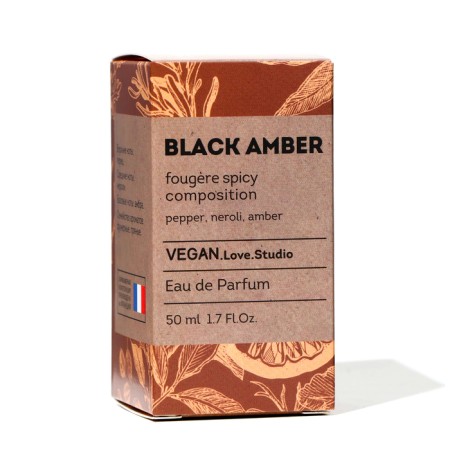 Female Vegan Love Studio Black Amber, 50 ml (based on Black Pepper & Amber, Neroli (Zielinski & Rozen)-2