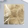 Potal for decorating a set of 50 sheets "gold" 14x14 cm in a package