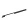 Cappio bracket handle, aluminum, m/o 576 mm, black color with gray insert