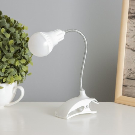 Lamp on the Brung "Light" White 13LED 1.5W wire USB 4x9x31.5 cm Risalux
