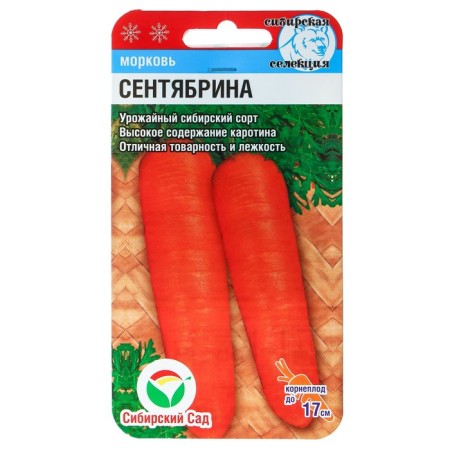 Seeds carrots "September", 2 g-3