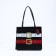 Female bag, lightning tout, black color