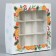 Box for sweets "Happy New Year", Botanika, 14.7 x 14.7 x 3.5 cm, New Year