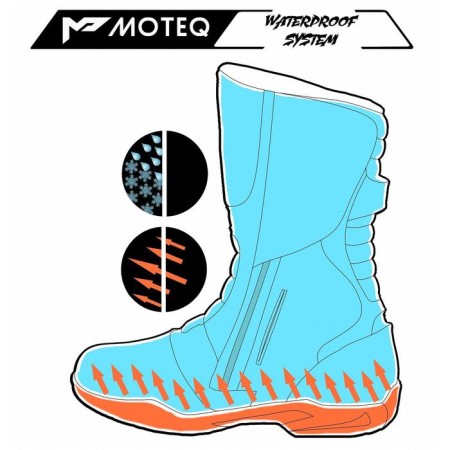 Tourist motobots berkut, brown, size 41-11