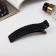 Hair clip "Weaving" 11 cm, black