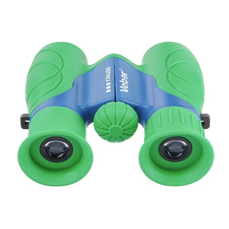 Children's binoculars VEBER "Eureka", 6 × 21, G / B, green / blue color-2