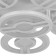Causteen with PDU 671129/6 LED 216W Dimmer 3 modes 3000-6000k white 57x57x12 cm Bayerlux