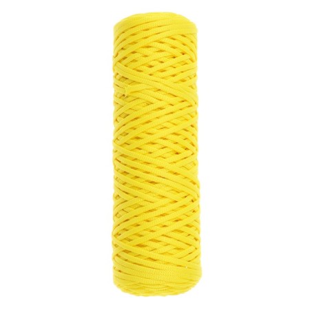 Knitting cord "Classic" 100% polyester 3mm 100m (110 lemon)-1