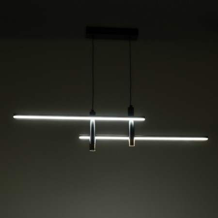 Lamp with DDD "Montana" LED 30W 3000-6000K black and gold 91x7x21 cm-3