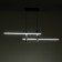 Lamp with DDD "Montana" LED 30W 3000-6000K black and gold 91x7x21 cm