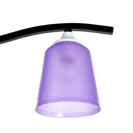 Universal "Cylinder" E14/E27 Violet 11x11x12cm-2
