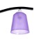 Universal "Cylinder" E14/E27 Violet 11x11x12cm