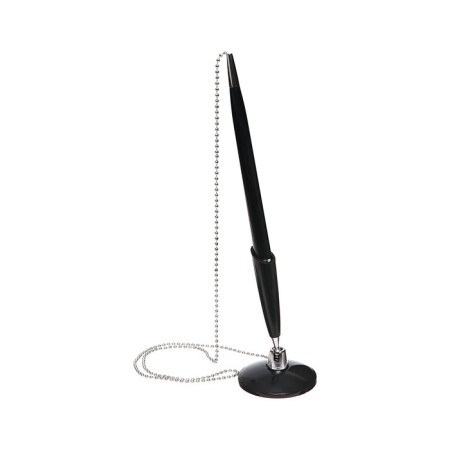 Ballpoint handle on a self -adhesive stand is devente 0.7, shift rod, blue ink, plastic spring