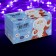Garland “thread” 10 m, IP20, white thread, 100 LED, purple glow, 8 modes, 220 V
