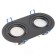 Introductive Lamp Feron DL2812, IP20, G5.3, 50 W, 175x92x25 mm, Black color black