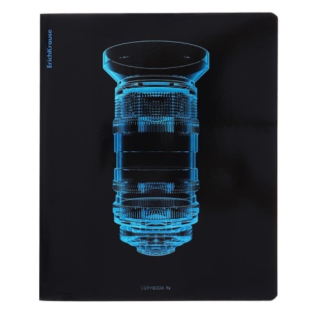 A notebook of 96 sheets in the Erichkrause "X-Ray in detail", holographic lamination, an offset block 100%, mix-7