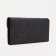 Women's wallet on a magnet, black color