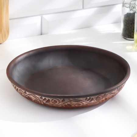 Baking form 0.67 l, 4x21x21 cm, Angob-1