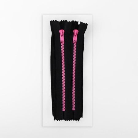 Lightning "Tractor", No. 5, non -proceeding, castle machine, 18 cm, black/pink color-2
