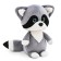Soft toy "Raccoon", 20 cm