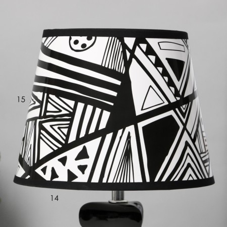 Table lamp "Abstraction" E14 15W 20x20x28 cm Risalux-3