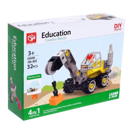 Designer "Construction equipment", 4 assembly options, 32 details-2