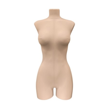 Penelope linen mannequin, PROCOME, size M/182, beige color, Milan stand and apron-1