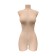 Penelope linen mannequin, PROCOME, size M/182, beige color, Milan stand and apron