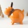 Piggy bank Ceramics "Singing Deer, in a collar with bells" 9.8x14x15.1 cm