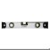 Aluminum tundra level "Rail", 3 eyes (1 rotary), 400 mm