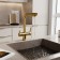 Kitchen mixer Wasserkraft A8387, double -leafed, with access to drinking, the color of the gold
