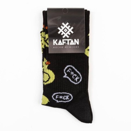 Men's socks kaftan f*ck size 41-44 (27-29 cm)-2