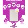 A4 labels are self -adhesive 50 sheets, 80 g/m, 24 labels on a sheet, size: 33.8 x 64.2 mm, matte, white