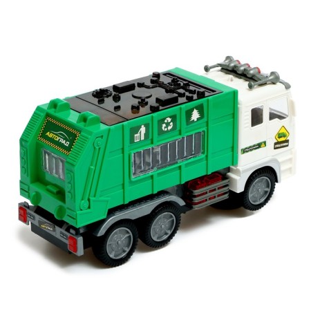 The car "garbage truck", light, sound, works from batteries-2