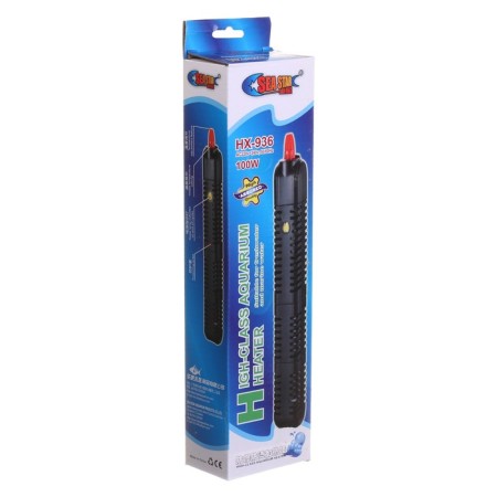 SEA Star HX-936 heater in a protective plastic case, 100 watts, with a thermostat-2
