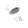 Furniture hook CAPPIO Usual, two -rod, white
