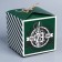 Gift folding box, packaging, “February 23”, 12 x 12 x 12 cm