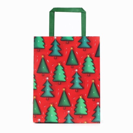 Package Gift New Year's "Christmas trees", 20 x 11 x 27.5 cm, New Year-1