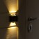 Garden lamp on the sunny battery "Wall", 8.9 × 5.7 × 2 cm, 6 LED, glow warm white